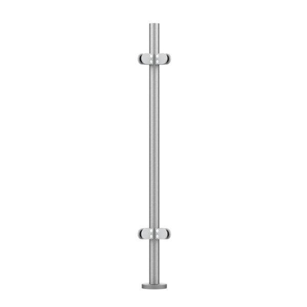 42.4mm Balustrade Post Fully Assembled 1100mm Long - Open Top - Image 5