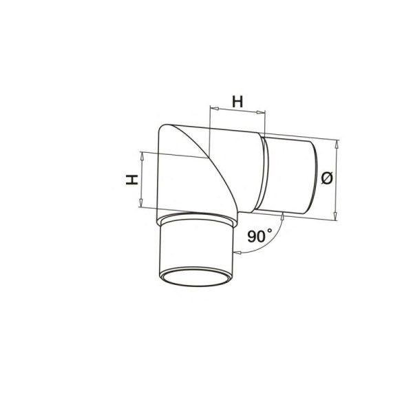 90 degree tight elbow - Image 3