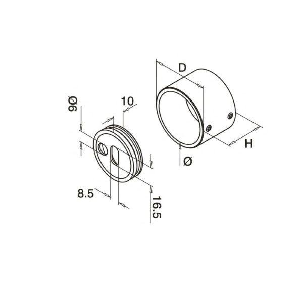 Concealed Wall Socket - Image 2